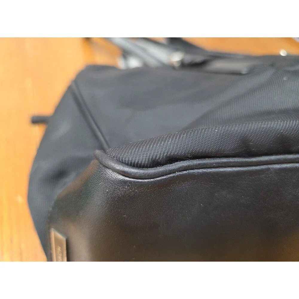 Coach Vintage Black Nylon & Leather Tote 7434 Mercer 2001 Bag Laptop